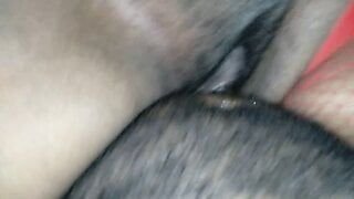 Thot in Texas – BBW Cameltoe Slide with Explosive Cumshot