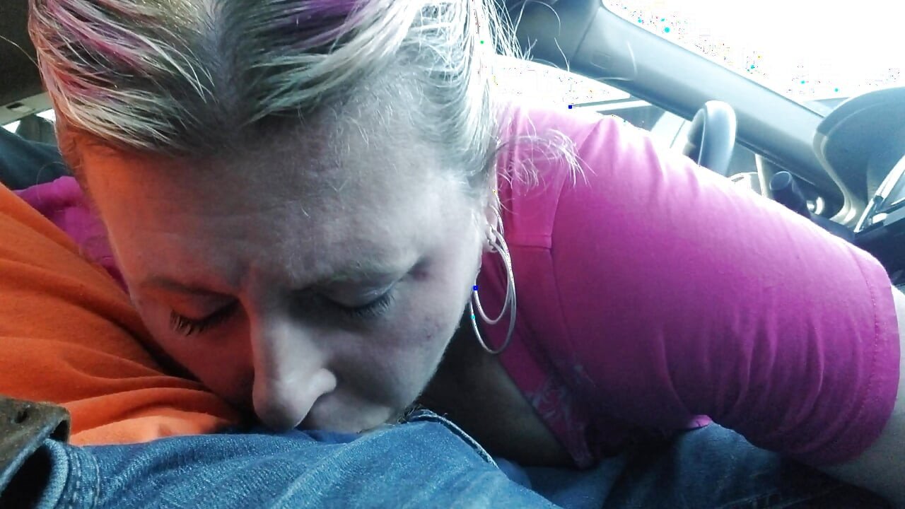 School Teacher Swallows Load In Car