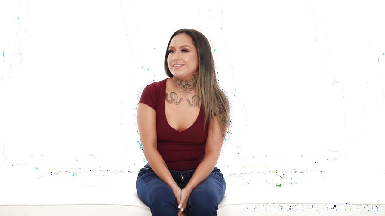 Latina’s pussy could barely fit this dick but her ASS COULD!