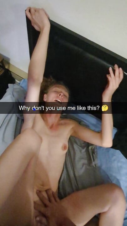 Wife Smokes and Cheats While Home Alone and Cucks Her Husband on Snapchat. Cumslut Can’t Stop Cumming